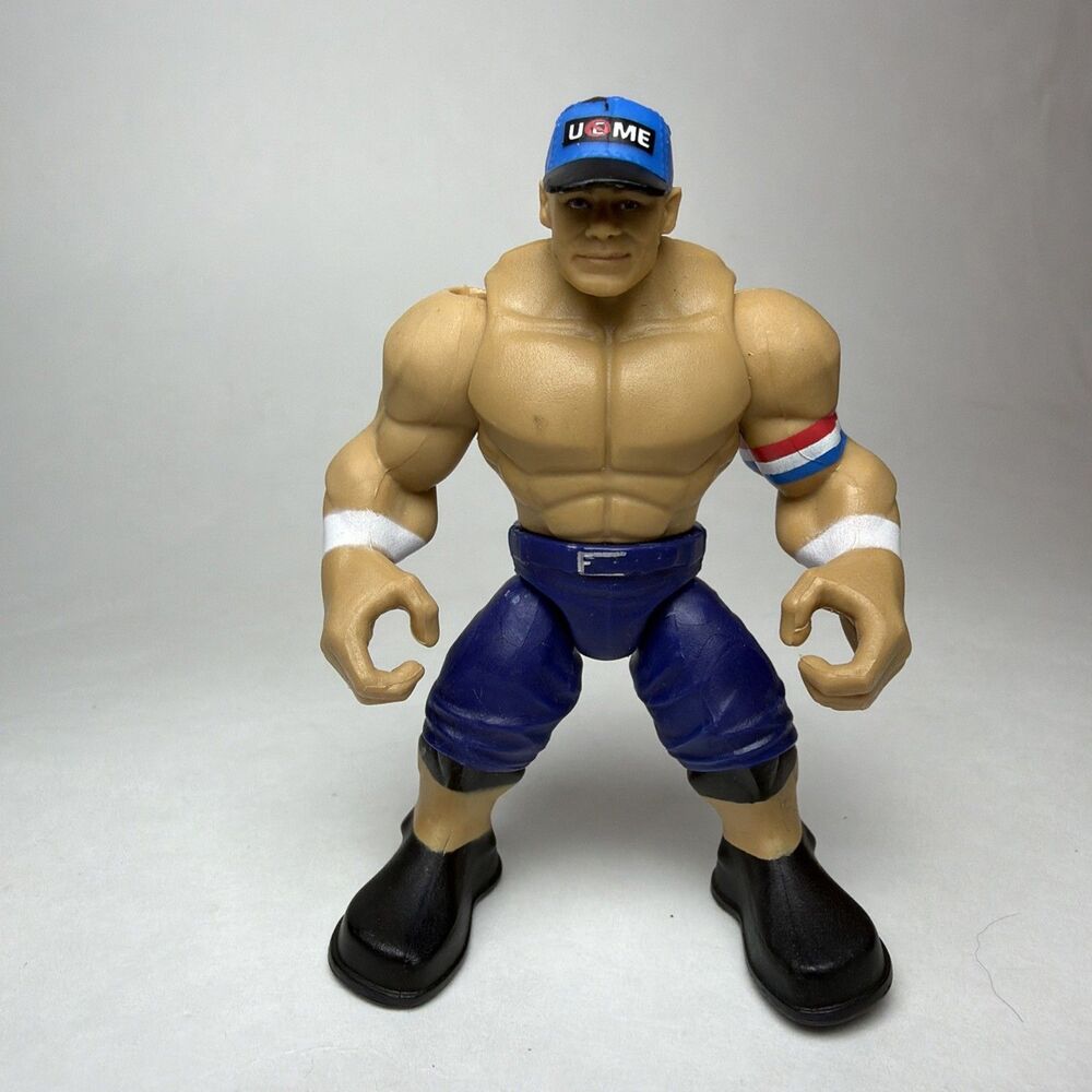 Mattel WWE Knuckle Crunchers Rebound Ring John Cena Costco Exclusive Figure